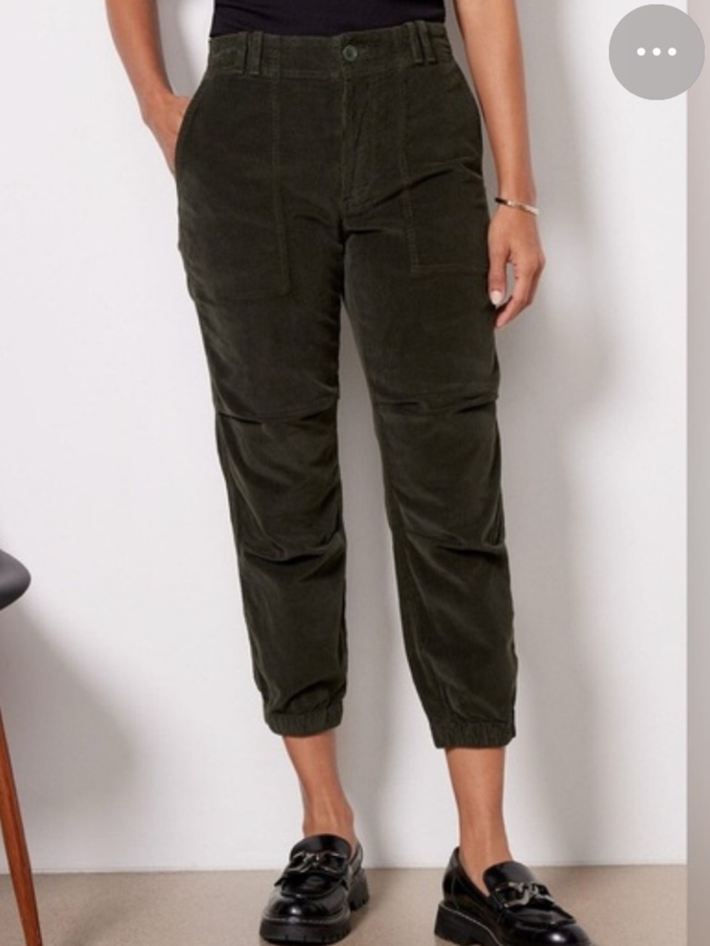 Citizens Of Humanity Dark Olive Corduroy Pants